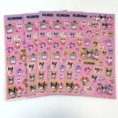 サンリオ　クロミ　箔押しシール5枚セット　マイメロ　ステッカー 可愛い