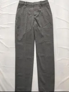 ユニクロUNIQLO W55cm ストレッチテーパードアンクルパンツ