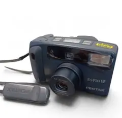 PENTAX ESPIO W ブラック フィルムカメラ 動作確認済 リモコン付