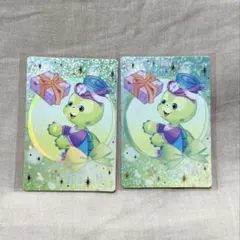 香港ディズニー　コレクタブルカード　オルメル　2枚