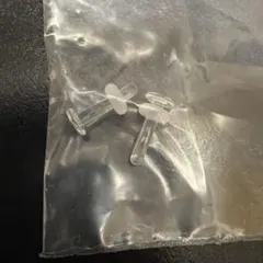 強化ガラス製 ボディピアス 軟骨ピアス (2個セット)