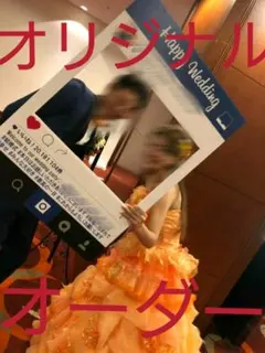 インスタフレーム結婚式ウェルカムボード フォトフレーム フォトプロップス挙式