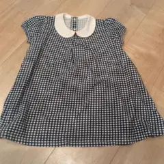 UNIQLO ギンガムチェック ワンピース 90cmのサムネイル