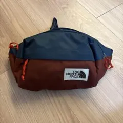 THE NORTH FACE ボディバッグ ネイビー/オレンジ
