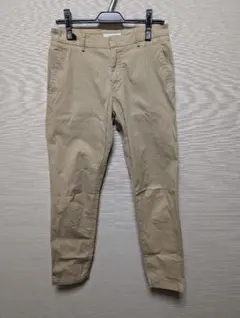 【美シルエット】lideal リディアル ストレッチ テーパードパンツ 29
