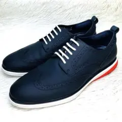 【状態◎】COLE HAAN:9Mゼログランドエボリューション ウィングチップ