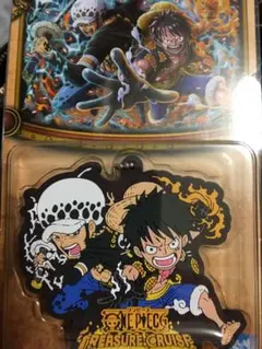 ワンピース　一番くじ　ラバーマスコット ロー ルフィ