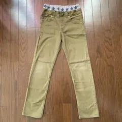 ミキハウス DOUBLE.B カーキ 長ズボン 130