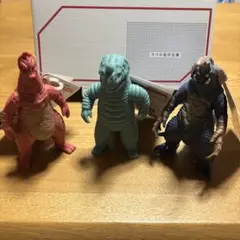 ウルトラ怪獣シリーズ ソフビ 3体セット　ケルビム　アボラス　バニラ