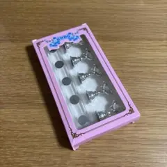 シルバー ネイルチップ スタンド5個セット