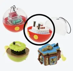 ディズニーランド スイスイボート　ガチャ カプセルトイ　蒸気船マークトウェイン号