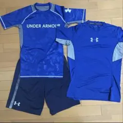UNDER ARMOUR ジャージ 上下セット 青