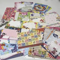 ディズニー メモ用紙 、便箋、封筒