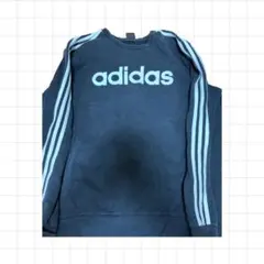 adidas 黒 トレーナー XL