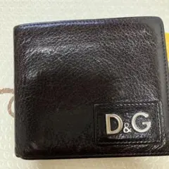 D&G 二つ折り財布 ダークブラウンのサムネイル