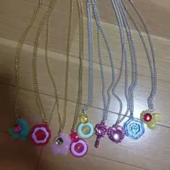 セボンスター　カラフルネックレス　9個セット おもちゃネックレス