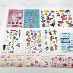 【18枚】レトロシール サンリオ 懐かしアニメ マロンクリーム アラレちゃん