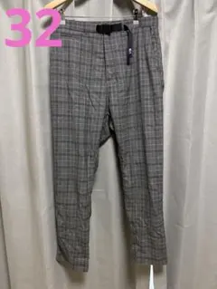 【極美品】ノースフェイスパープルレーベル グレンチェック パンツ