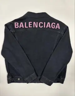 ⭐︎最終価格⭐︎BALENCIAGA 再構築ブラックデニムジャケット BALENCIAGA（Gジャン/デニムジャケット ・ ブラック/黒色系）の