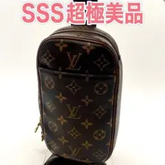 ルイヴィトン モノグラム ポシェット ガンジュ ボディバッグ ブラウン 茶色のサムネイル