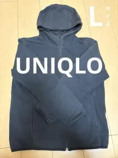 【UNIQLO】防風パーカー Lサイズ ブラック