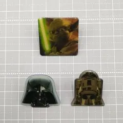 ピンバッジ サークルKサンクス スターウォーズ ダースベイダー ヨーダ セット