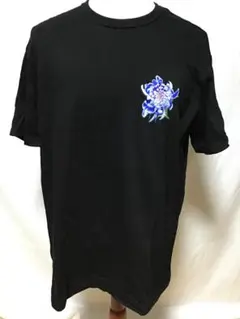 YOHJI YAMAMOTO WS-T28-003-2-04 百合 刺繍 黒のサムネイル