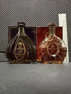 Courvoisier XO & Remy Martin XO の2個セット 2026年最新】クルボアジェ xoの人気アイテム - メルカリ