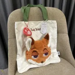 【新品未使用】ズートピア2 ニック２WAYバッグ ポシェット