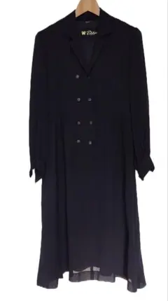 ロングワンピース　冠婚葬祭　日本製　ベルダム