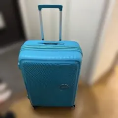 【値下げできますよ】American Tourister キャリ ライトブルー
