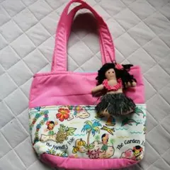 ハワイアン♡フラガール♡ミニトート①