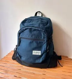 ​【希少・USA製】L.L.Bean 特大バックパック 紺 90s ビンテージ