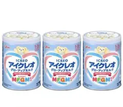 アイクレオ フォローアップミルク未開封3缶セットのサムネイル