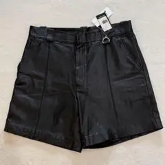 askyurself ナッパレザーショーツ riri W36 タグ付き 黒 - メルカリ