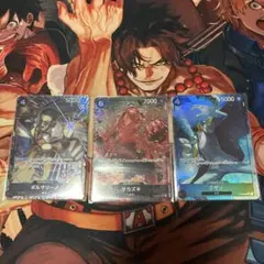 クザン サカズキ ボルサリーノ パラレル 3枚セット 美品