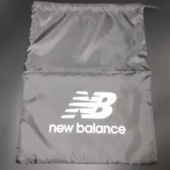 new balance・ニューバランス■シューズケース・巾着袋*ブラック□彡