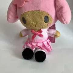 最終価格　マイメロディ マスコットポーチ ギャル2 ブラウン キーホルダー