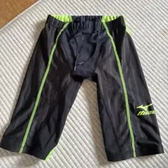 MIZUNO 競泳水着 ブラック/グリーン　S