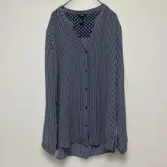 H&M ストライプシャツ