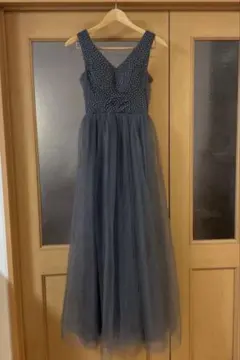 キャバドレス　ロングドレス　結婚式二次会　発表会　カラードレス