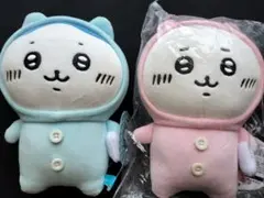 ちいかわ　初期もの　パジャマパーティー　ぬいぐるみ　ちいかわ　ハチワレ