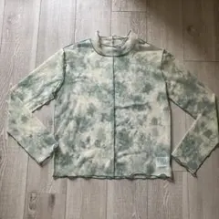 ems タイダイ模様 シースルートップス 長袖のサムネイル