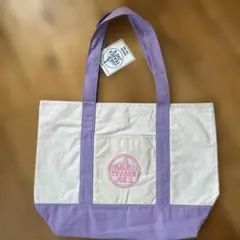 新品難あり　Trader Joe's パープル 大 エコバッグ