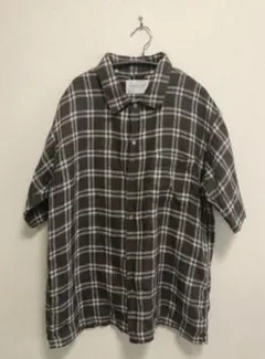 ✴︎最終値下げ✴︎アーバンリサーチドアーズ　半袖チェックシャツ　サイズ38