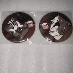 鬼滅の刃　お楽しみくじ　缶バッジ　猗窩座・恋雪　狛治・恋雪