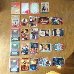 鬼滅の刃　煉獄杏寿郎　ダイカットステッカーセット　和風メモ&ステッカーセット