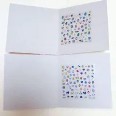 たまごっち　ネイルシールコレクション　2枚セット