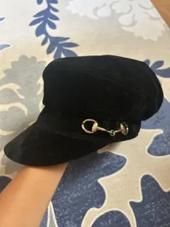 INGNI ブラック キャスケット