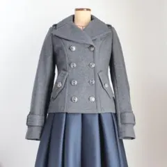 BURBERRY☆ダブルボタンウール ショートコート 美品のサムネイル